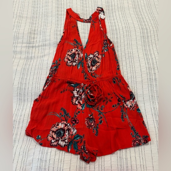 Band of Gypsies red romper - Picture 1 of 6